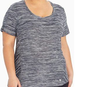 Bally Total Fitness Womens Plus Athena T-Shirt 1X